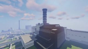 Саркофаг ЧАЭС в Майнкрафт - Что внутри Саркофага в Чернобыле _ Minecraft