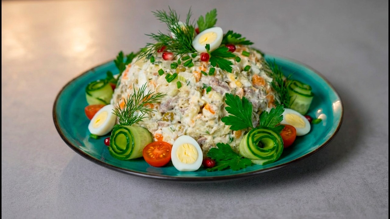 Оливье, которое вам стоит попробовать! смотреть онлайн