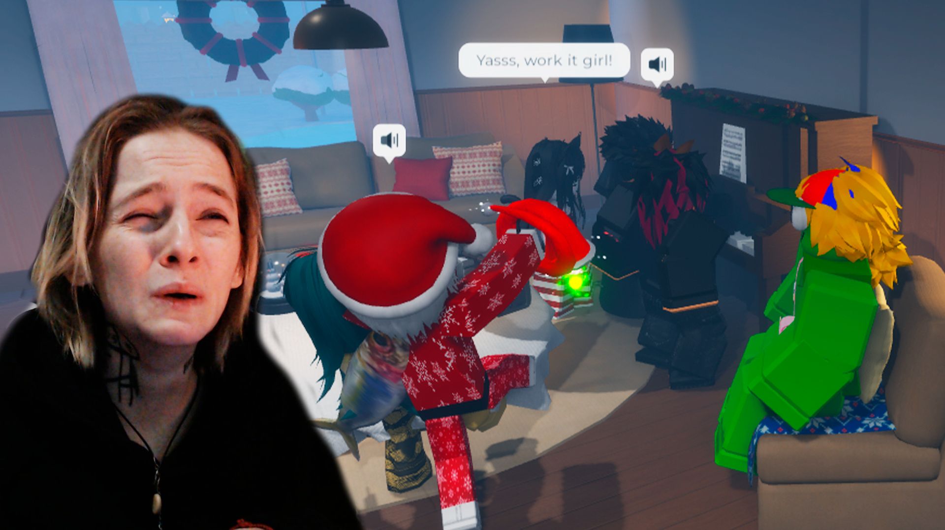 ИГРАЮ В РОБЛОКС - ГОЛОСОВОЙ ЧАТ смотреть онлайн