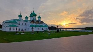 9-й час. Всенощное бдение. Свято-Троицкий Александра Свирского монастырь.