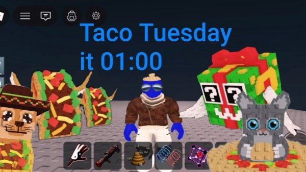 Роблокс 10 : тако вторник в 01:00 ночи // ROBLOX online game