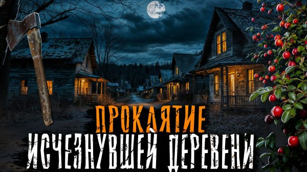 ПРОКЛЯТИЕ ИСЧЕЗНУВШЕЙ ДЕРЕВНИ. Страшные истории на ночь. Мистика