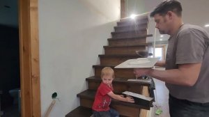 #345 Stairs Are Looking Smooth at Last!/One Step Closer—Stair Drywall Finished! 26.11.2025