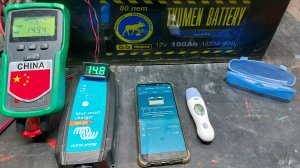 Зарядное  Устройство  - VICTRON  12/ 7 А., - заряд АКБ  190 Ач,  ТЮМЕНЬ БАТАРЕЯ. На холоде.