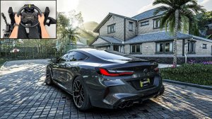BMW M8  The Crew Motorfest  Steering Wheel Gameplay