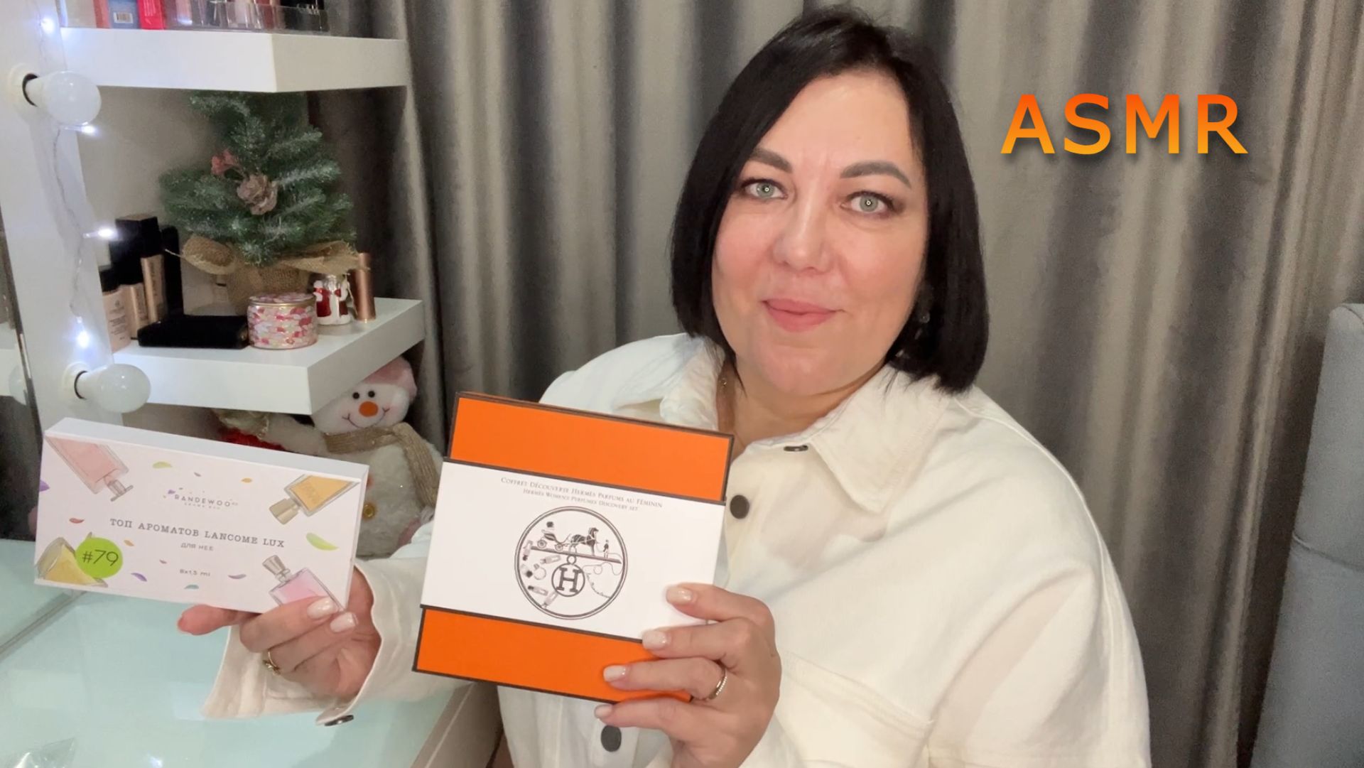 ASMR😴МУРАШЕЧНАЯ📦РАСПАКОВКА HERMES, LANCOME/ТЕСТИРУЮ АРОМАТЫ LUX с RANDEWOO💖РАСПАКОВКА 2ч/10ELENAS