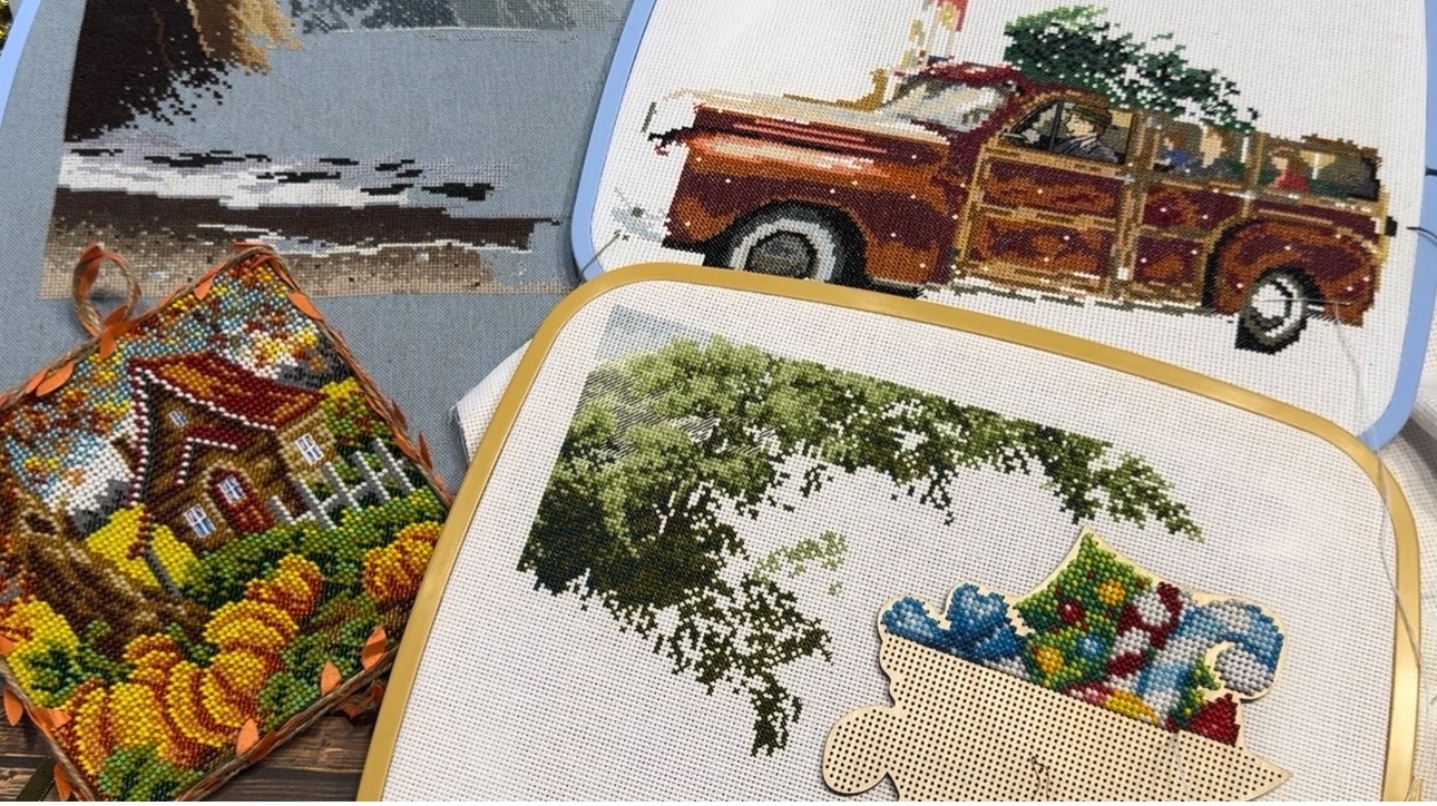 Вышивка крестом/ Залив/Маковое поле/Закусочная/Бисер/«Сентябрь»:оформление . смотреть онлайн