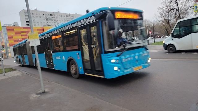 автобус ЛиАЗ 6213 борт 192483, маршрут 127 смотреть онлайн