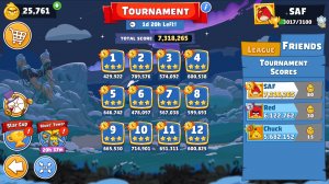 Angry Birds Friends. Турнир (20.12.2025). Все уровни 3 звезды. Прохождение от SAFa.