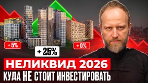 Итоговое видео Эти ЖК НЕ ВЫРАСТУТ в цене! Куда  не стоит инвестировать в 2026 году? Разбор рынка