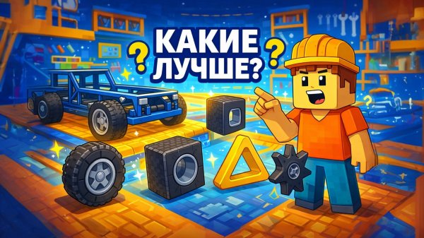 Я СДЕЛАЛ КВАДРАТНЫЕ КОЛЁСА… И ОНИ ПОЕХАЛИ?!