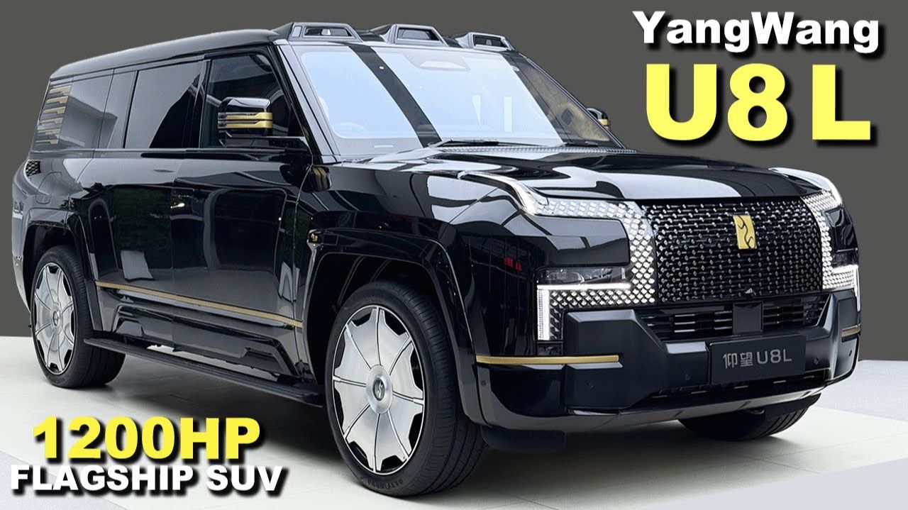 BYD Yangwang U8 L - 1200 л.с. Флагманский 6-местный внедорожник. Полный обзор. смотреть онлайн