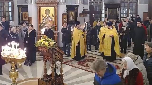 20.12.2025 Всенощное бдение. Суббота. Седмица 28-я по Пятидесятнице. смотреть онлайн