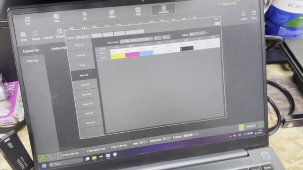 Как печатать лаком на принтере формата А2+ на двух головах XP600 PrintX