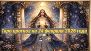 Таро прогноз на 24 февраля 2026 года 🔮✨