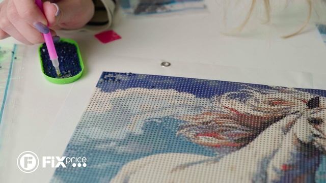 Набор для творчества "Алмазная вышивка" | FIX PRICE смотреть онлайн