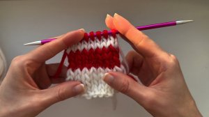 Как менять цвет пряжи и вязать полосками