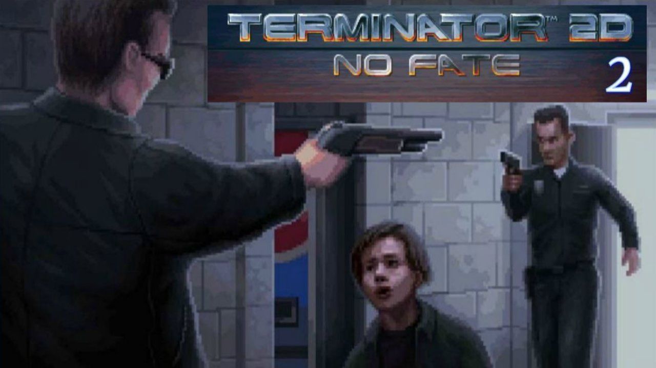 Terminator 2D No Fate - Игра Вышла!►Обзор►Let'sPlay►Прохождение➤Альтернативный сюжет! (2)