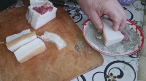 СХОДИЛИ С МУЖЕМ НА РЫНОК, СОЛИМ САЛО