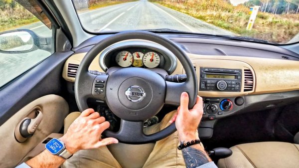 2007 Nissan Micra 1.4 АТ - POV ТЕСТ-ДРАЙВ
