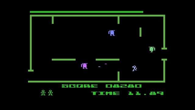 K-razy Shoot-out [Atari 5200] - Warning: Contains Flashing Lights!