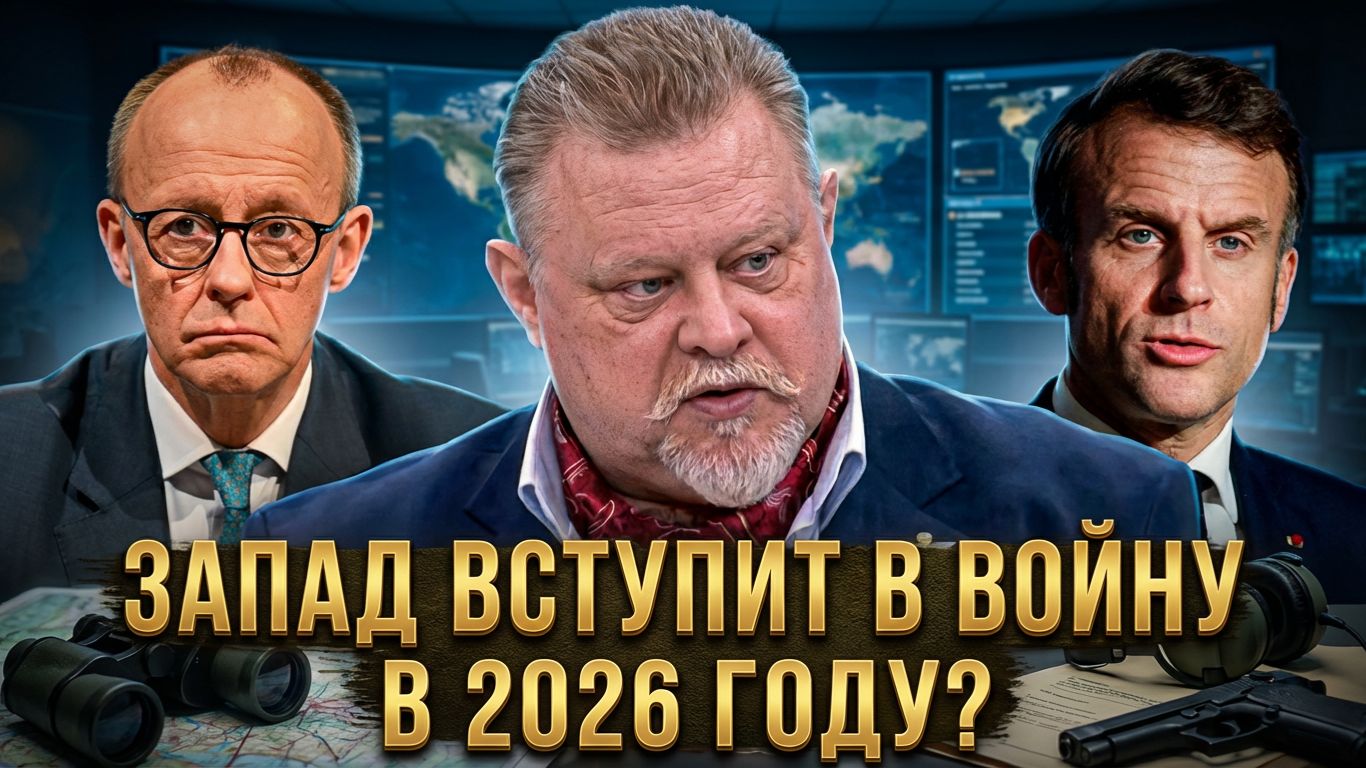 ЗАПАД ВСТУПИТ В ВОЙНУ В 2026 ГОДУ? | Владислав Шурыгин смотреть онлайн