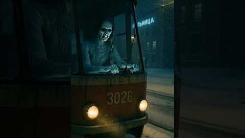 Трамвай, который доехал до госпиталя без электричества. Страшные истории. ИИ.