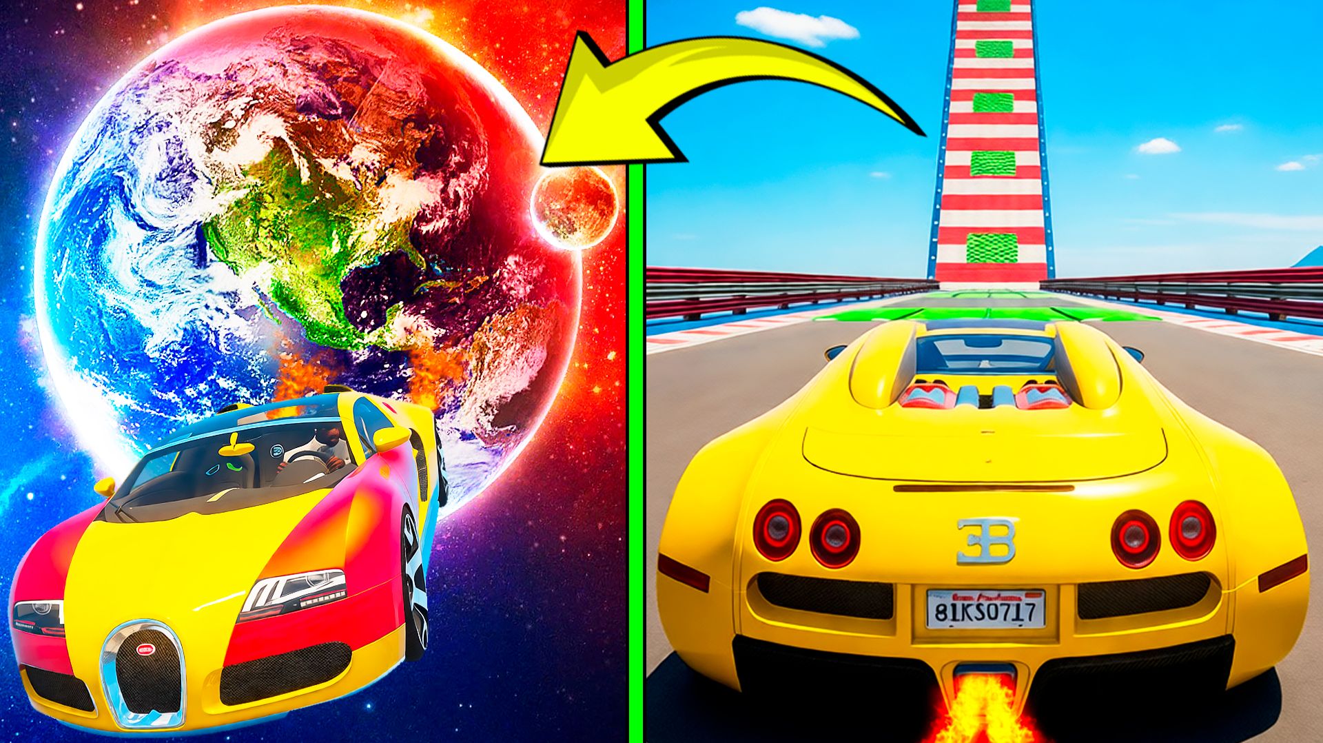 Возможно ли Улететь в Космос на Скорости 150.000 КМ/Ч в Гта 5 Моды? Эксперимент в Gta 5 Онлайн смотреть онлайн