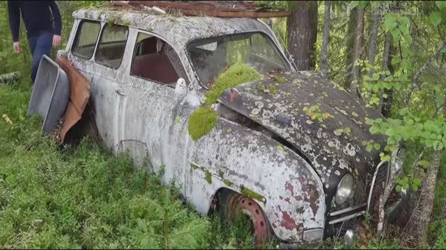 Двух тактный СААБ простоял 50 лет ..Заведется или нет??? смотреть онлайн