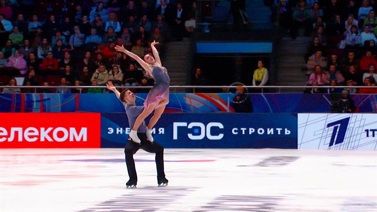 Спортивная пара Александра Бойкова и Дмитрий Козловский победили на ЧР смотреть онлайн