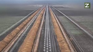 СВО оборонительных линий ВСУ  нового типа.