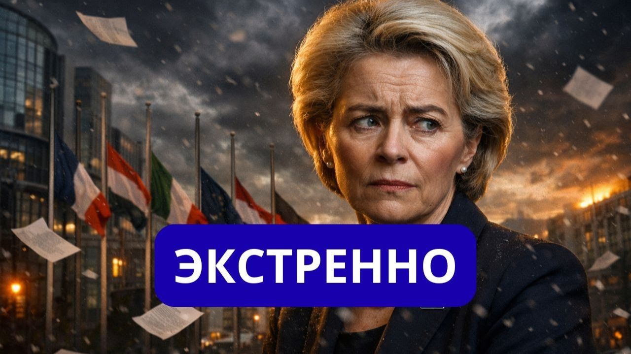 УРСУЛА КАПИТУЛИРОВАЛА, БРЮССЕЛЬ В ПАНИКЕ. смотреть онлайн