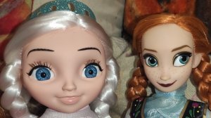 две зимы с косичками. Алёнка царевна карапуз и Анна фрозен принцесса Дисней из холодного сердца