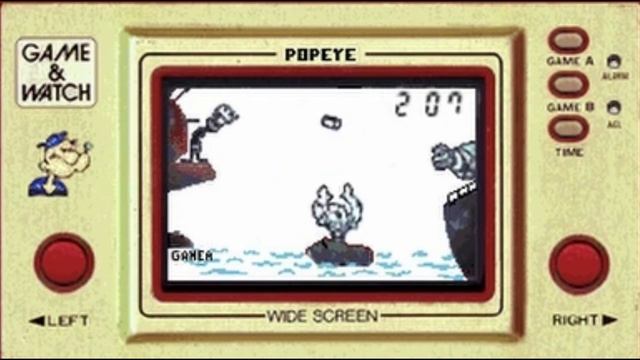 Popeye (Handheld Game) - Game A