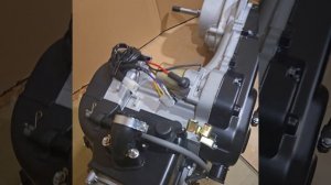 Двигатель на китайский скутер 80 кубов 4Т, 139QMB, GY6, воздушный, под 12е колесо видеообзор