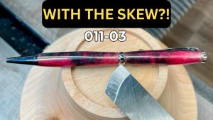 Токарные работы по дереву для начинающих Ручка шариковая на токарном станке своими руками