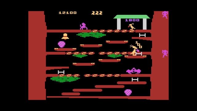 Kangaroo [Atari 5200] - Level: Advanced - Warning: Contains Flashing Lights!