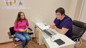 Тотальный разбор веселой пациентки Ольги на мануальной терапии!