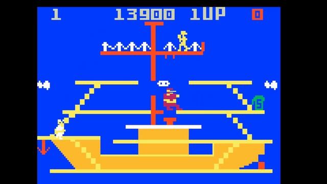 Popeye [Intellivision] - Warning!!! Contains Flashing Lights!