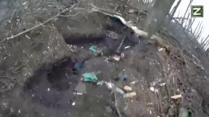 СВО Зачистка позиций ВСУ бойцами РФ.