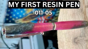 Токарные работы по дереву для начинающих Ручка шариковая на токарном станке своими руками №011_05