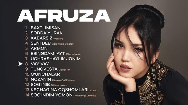 Afruza - Eng Sara Taronalar (Music Album) #album смотреть онлайн