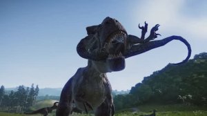 Мультики про Динозавров. Динозавры. Тиранозавр рекс. Индомниус Рекс. Вилацераптор. Битва Динозавров.