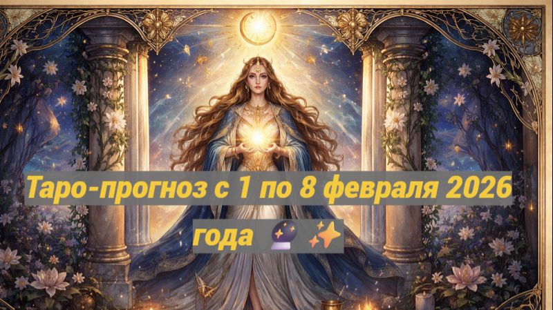 Таро-прогноз с 1 по 8 февраля 2026 года 🔮✨