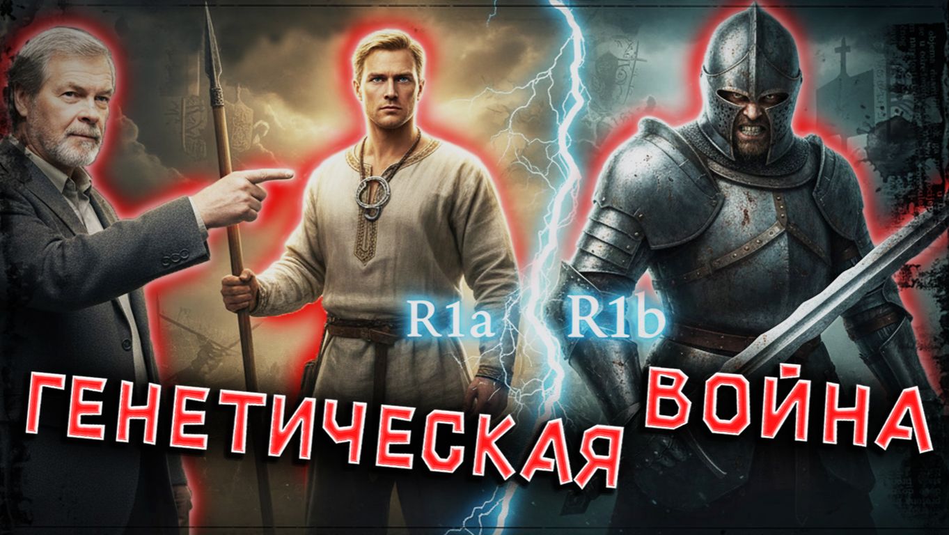 ГЕНОЦИД СЛАВЯН, который не заметили историки: битва R1a против R1b по версии профессора Клёсова