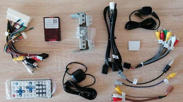 Комплектация Андроид автомагнитолы