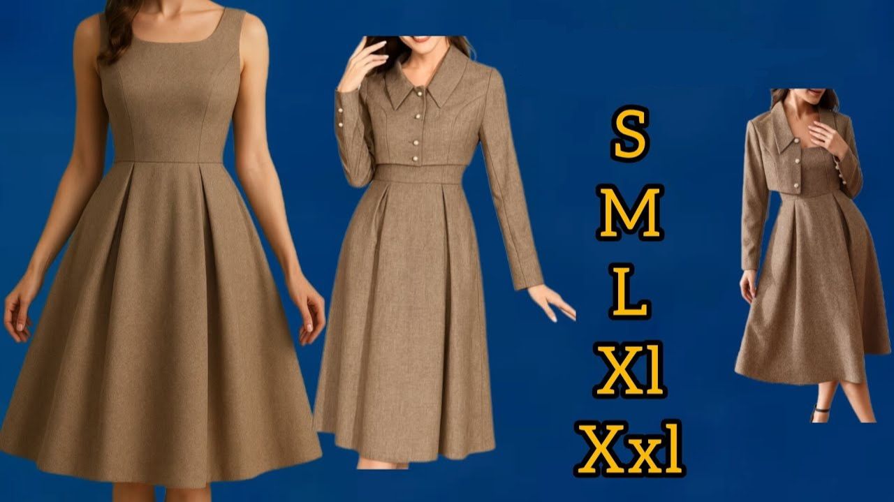 Урок по созданию выкройки. Создайте элегантное платье по этой выкройке, которое можно носить повсюду смотреть онлайн