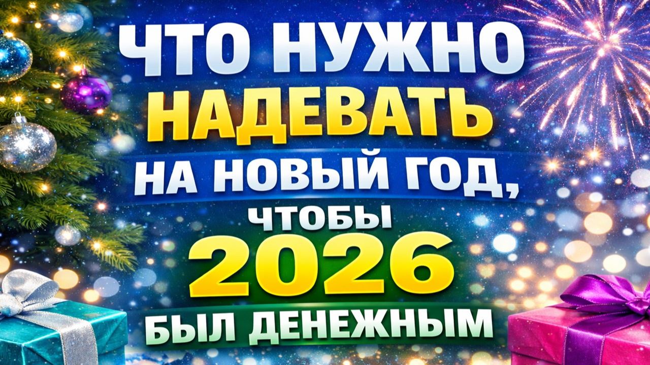 Что нужно надевать на Новый год, чтобы 202626 год был с деньгами: приметы, цвета и ритуалы смотреть онлайн