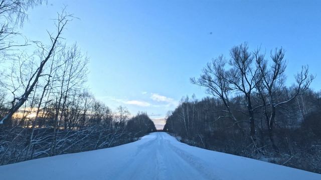 Дорога Башкирия декабрь 2025.