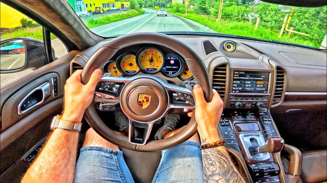 2015 Porsche Cayenne S 3.6 AT - POV ТЕСТ-ДРАЙВ смотреть онлайн